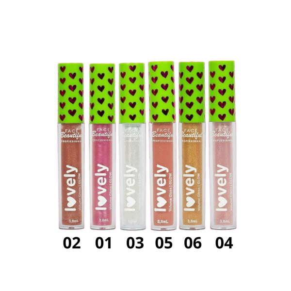 VOLUME GLOSS GLOW - LOVELY - FACE BEAUTIFUL