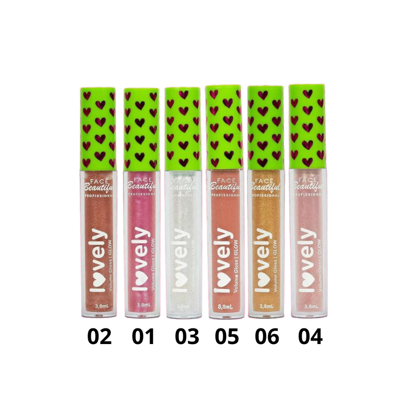VOLUME GLOSS GLOW - LOVELY - FACE BEAUTIFUL