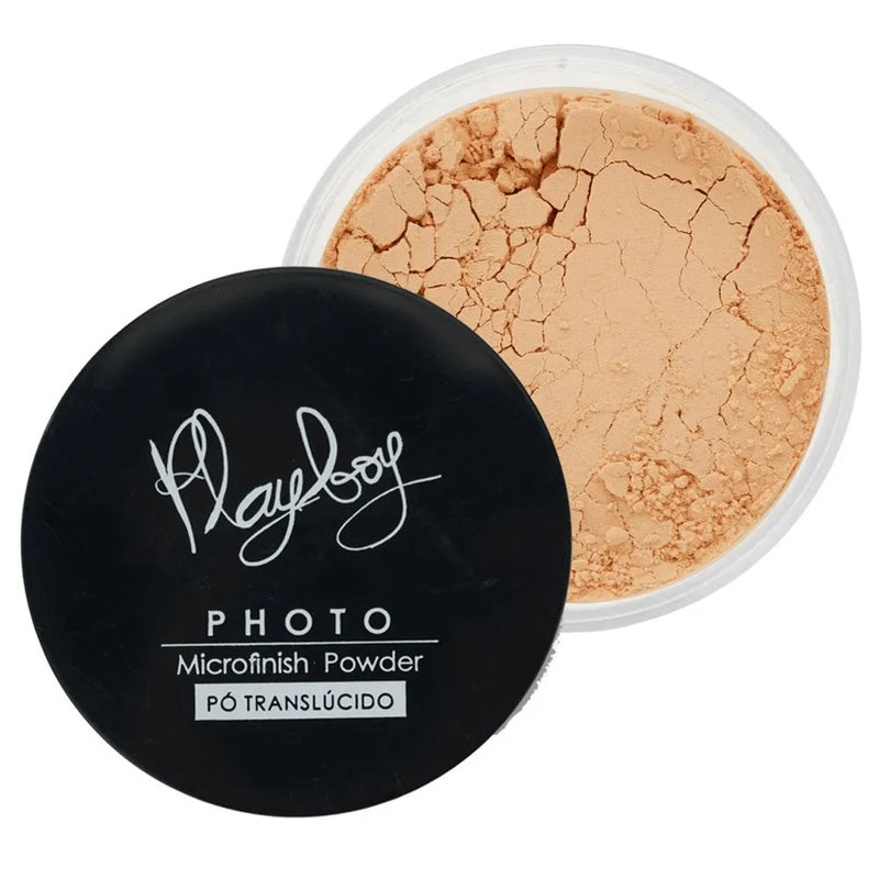 PÓ FACIAL TRANSLÚCIDO MICROFINISH POWDER - PLAYBOY