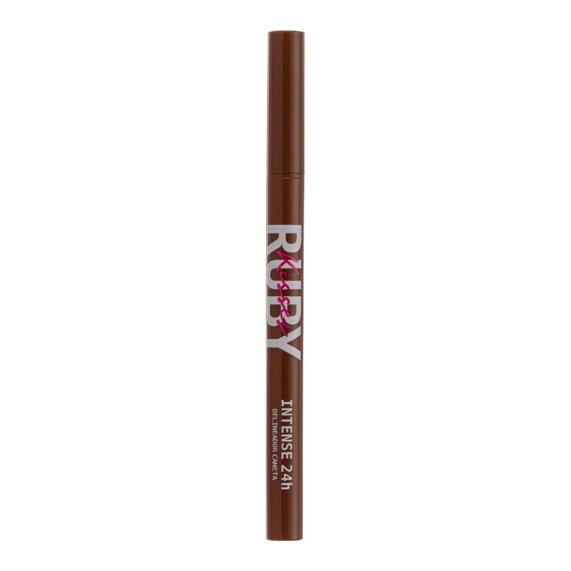 CANETA DELINEADORA MARROM - RUBY KISSES