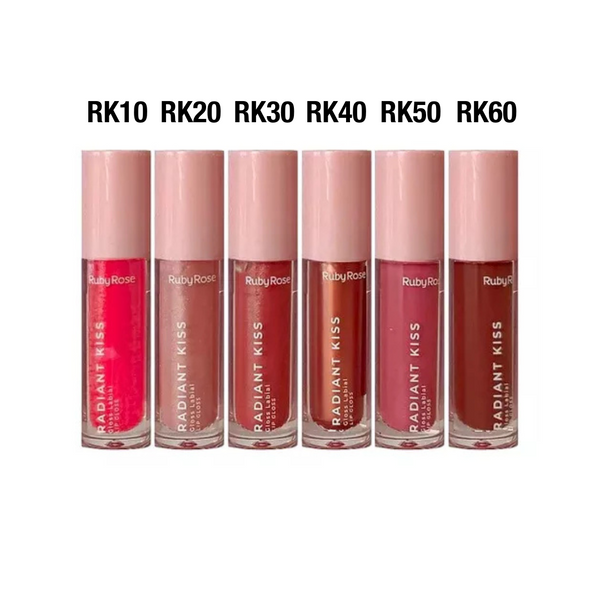 GLOSS LABIAL RADIANTE KISS - RUBY ROSE
