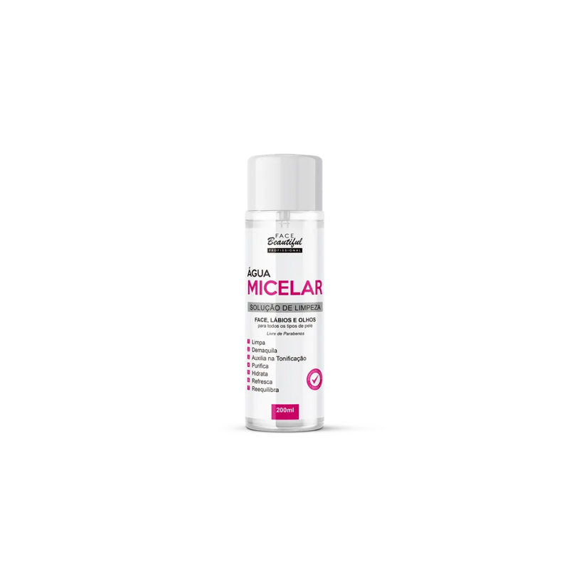 ÁGUA MICELAR 200ML - FACE BEAUTIFUL