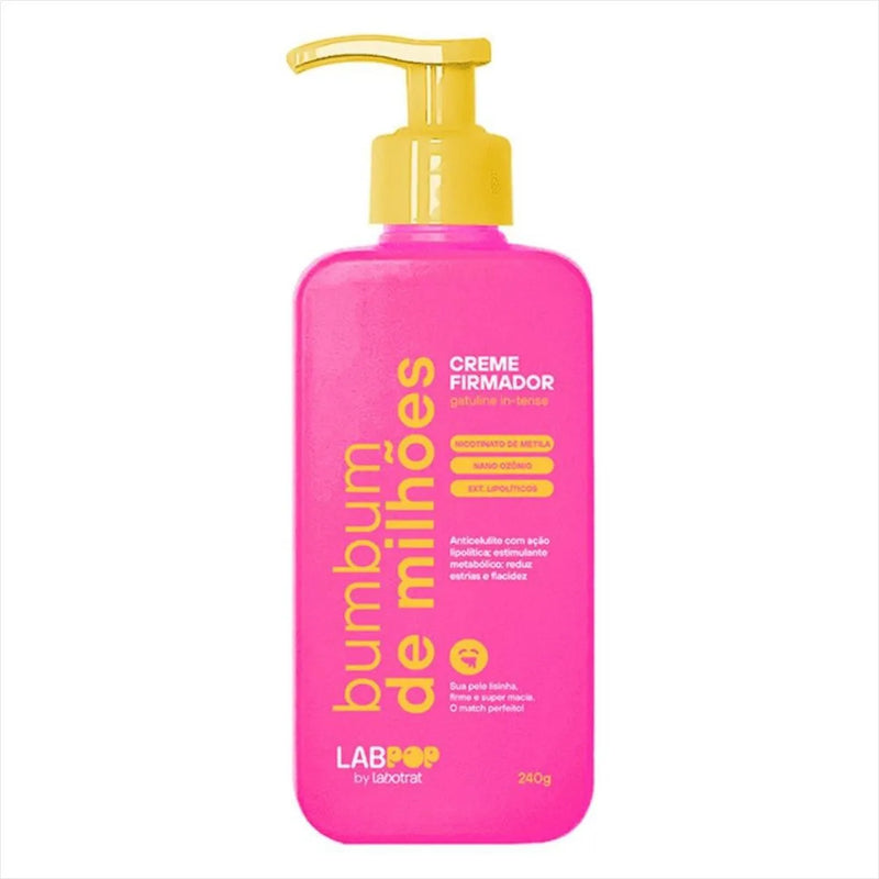 Labotrat Kit 3un - 1un Creme Firmador + 1un Esfoliante + 1un Óleo Corporal - Bumbum de Milhões