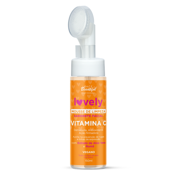 MOUSSE DE LIMPEZA VITAMINA C - FACE BEAUTIFUL