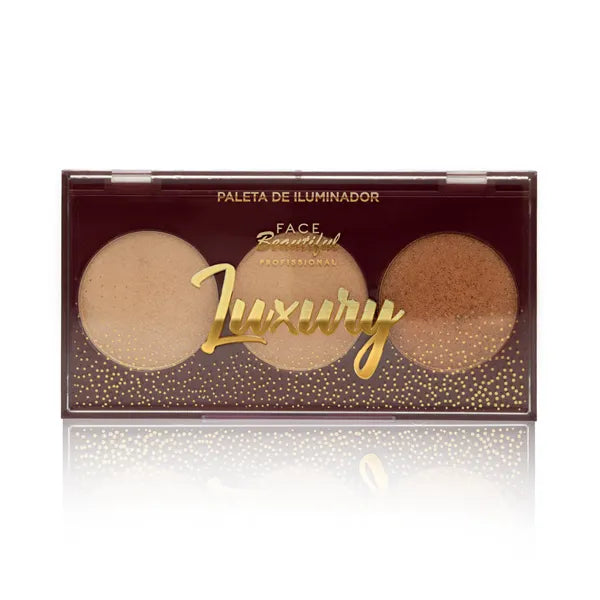 PALETA DE ILUMINADOR LUXURY - FACE BEAUTIFUL