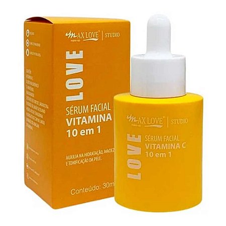 SERÚM FACIAL VITAMINA C - MAX LOVE