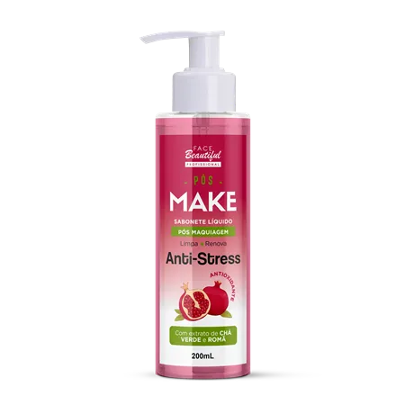 SABONETE PÓS MAKE ANTI-STRESS 200ML - FACE BEAUTIFUL