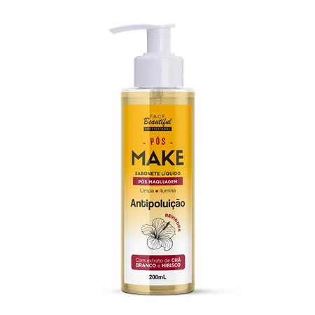 SABONETE PÓS MAKE ANTIPOLUIÇÃO 200ML - FACE BEAUTIFUL