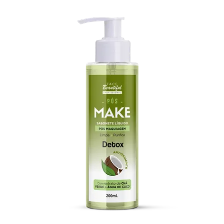 SABONETE PÓS MAKE DETOX 200ML - FACE BEAUTIFUL