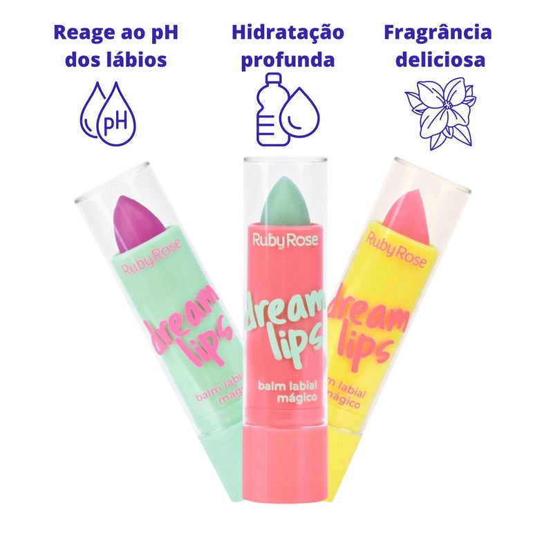 BALM LABIAL DREAM LIPS - RUBY ROSE