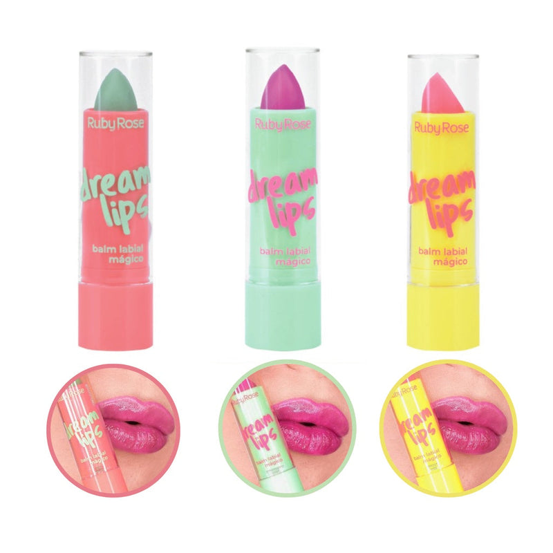 BALM LABIAL DREAM LIPS - RUBY ROSE